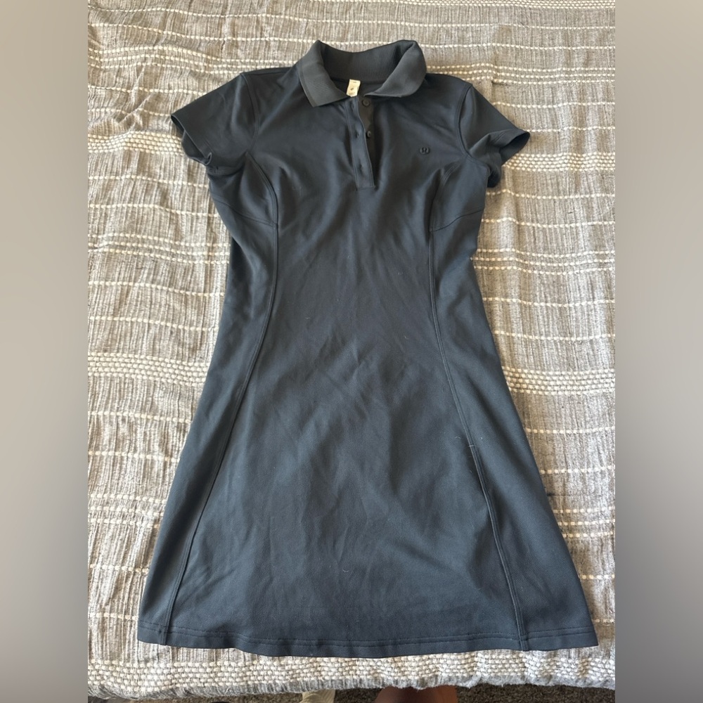 Lululemon Polo Dress - Size 4 (Black)
